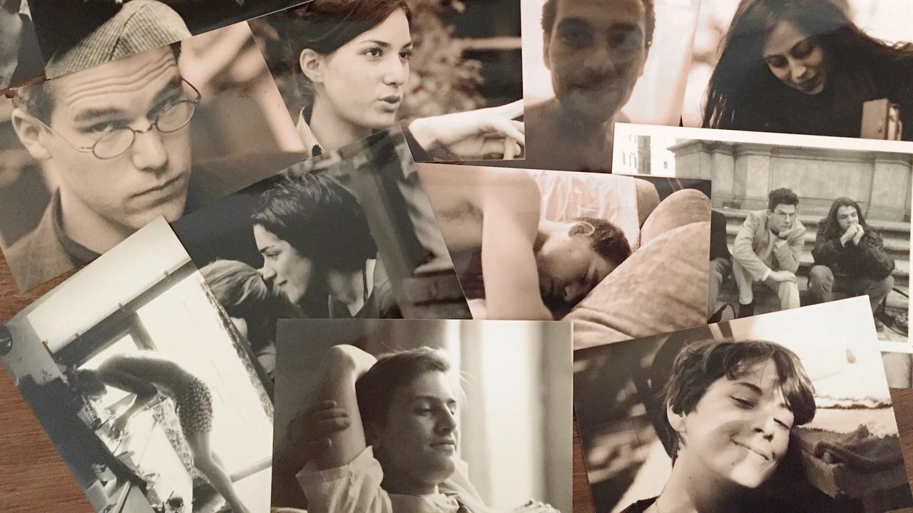 Photo collage of faces